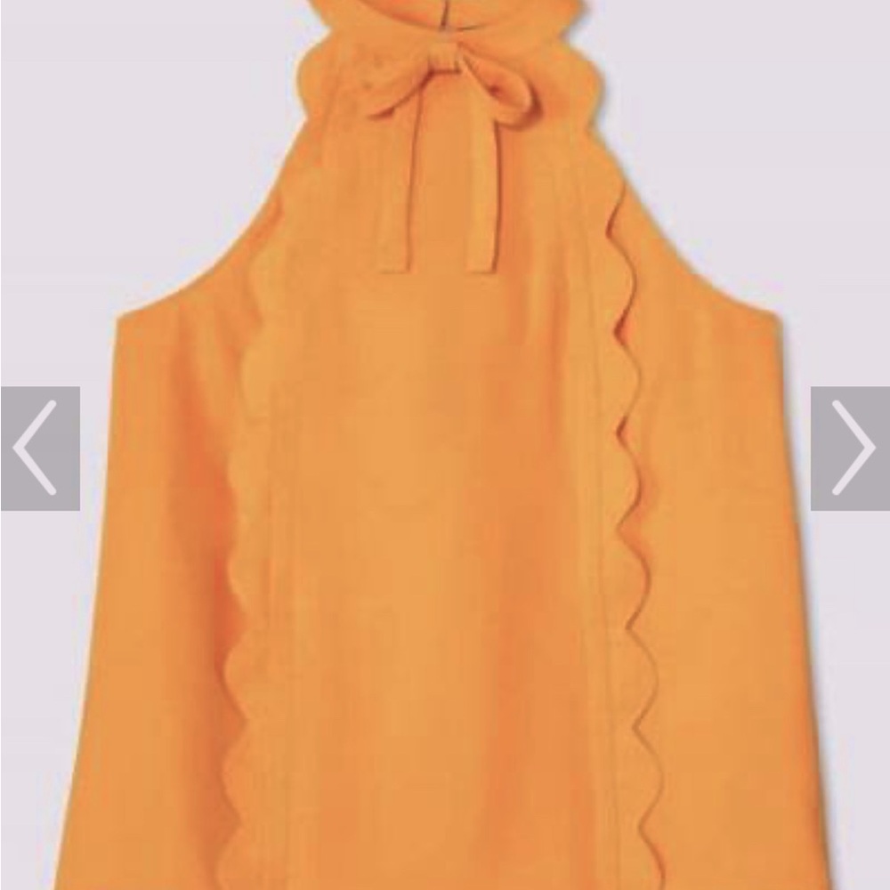 Victoria Beckham for Target yellow halter top